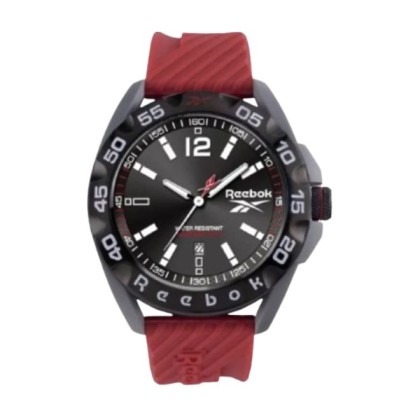 Reebok RV-EMB-G3-PAIR-BW Red Silicone Strap Men Watch